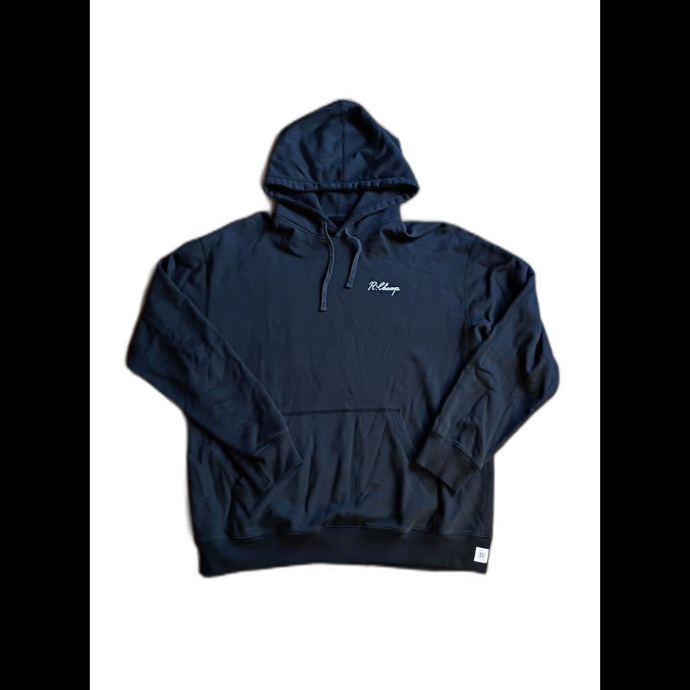 Reigning Champ Mens Black Athletic Club Hoodie Large